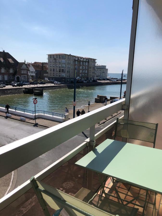 Studio 17m2 vue mer balcon Sud + garage privé Wimereux Exterior foto